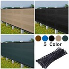 Privacy Fence Screen Windscreen Heavy Duty Fencing Mesh Shade Net Cover Garden