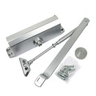 65-85 Kgs Size 4 Commercial Door Closer Silver Aluminium Alloy Heavy Duty