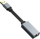 Usb Headset Audio Adapter  Painica Usb External Sound Card To 3 5mm Audio Jack A