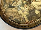 Vintage Arrow Beer Metal Beer Serving Tray 13  Round Globe Brewery