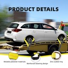 4 Pack 2  X 12  Lasso Strap W  D Ring Auto Tie Down For Tow Truck Wheel Lift