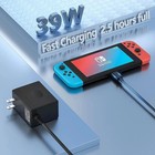 For Nintendo Switch Ac Power Supply Adapter Home Wall Travel Charger Cable 2 4a
