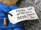 24    Vintage Eden Toys 1990 Paddington Bear Wall Hanging Toddler Room Decor
