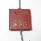 Vintage El-menco Jan-c-5 2800-pf 400-volt Mil Spec Silvered Mica Capacitor 4 Pcs