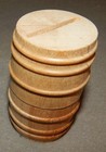 Wood Barrel Piggy Bank - Arts   Crafts - 2  3 4  Tall - New