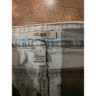 Womens Light Wash Distressed Skinny Jeans Ripped Denim Pants Streetwear