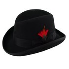Men s Major Wear 100  Wool Felt Homburg Hat In 3 Colours