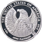 2007-w Platinum American Eagle  100 Ngc Pf70 Ultra Cameo - Brown Label - Stock