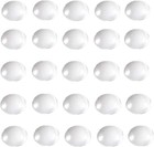 100 Round Glass Cabochons - Clear Glass Dome Tiles 18mm 0 7  For Cameo Pendan   