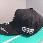 Mercedes Amg Petronas F1 Y-3 Team Curved Brim Adjustable Baseball Cap Black