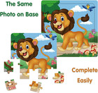 Puzzles For Kids Ages 3-5 Toddler Wooden Toys Montessori Learning Education Pres