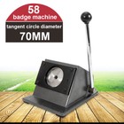 Button Maker 58mm Card Badge Punch Press Machine 500grams Parts Circle Cutter