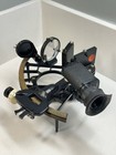 Cassens   Plath West Germany Micrometer Drum Sextant 6x30 Scope Wood Case