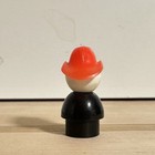 Vintage 1983 Fisher-price Little People Crazy Clown Figure Fire Brigade  657 Toy