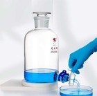 Glass Reagent Bottles 2500ml 5000ml Amber Transparent With Glass Pistons