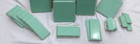 Vtg Wenczel Usa Lot 88 Jadeite Green Ceramic Arts   Crafts Tiles Old 785-26b