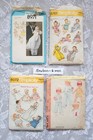 62 Vintage 1970s Children s Sewing Patterns For Baby toddler child Huge Lot 