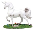 Enchanted Forest Glade Strolling Unicorn Figurine Decorative Statue 6 75 long