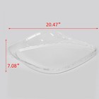 For Chevy C6 Corvette 2005-2013 Replacement Headlight Lens W black Gaskets Trim