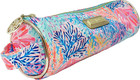 Pencil Case Colorful Zipper Pouch For Office Travel Supplies With Handle 8 Inch