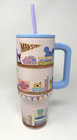 2026 Disney Parks Main Street Monorail Bookshelf Dreamer Tumbler 44 Oz New
