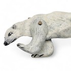 1991 Dorian Designs Polar Bear Animal Hand-painted Signed Articulated Ornament