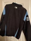 Majestic Major League Baseball Umpire Full-zip Cold Weather Jacket Sz Large