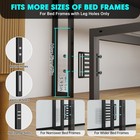 Headboard For King Queen Full Twin Bed With Storage Shelf   Outlets   Rgb Light