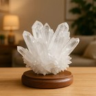 Natural Clear Quartz Cluster Crystal Healing Reiki Mineral Specimen Home Decor