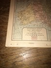 1892 Australia And New Zealand Antique Atlas Map Butler s Complete Geography