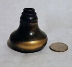 Rare Single Antique Vintage Brass Solid Bronze Door Knob Prop Heavy Scrap Metal 