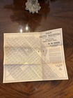 Map South Houston Texas Aw Estes Oil Royalties Leases Harris County Vintage
