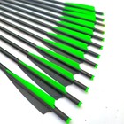 20 Inch Crossbow Bolts Carbon Crossbow Arrows Od 8 8 Mm Hunting Practice 12pcs