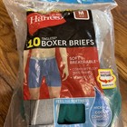 7 Pair Open Package Hanes Men s  Assorted Boxer Briefs  Soft And Breathable M