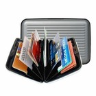 New Women Men Business Id Credit Card Wallet Holder Aluminum Metal Pocket Case
