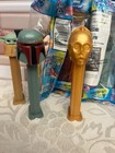 Lot Of 12 Star Wars Pez Dispensers Yoda chewbacca skywalker c3po boba Fett