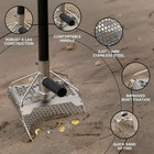 Sand Scoops For Beach Metal Detecting Stainless Steel Beach Metal Detecting