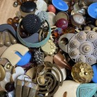 4lbs Jewelry Parts Junk Drawer Crafters Lot Vintage Findings Beads Cabochons