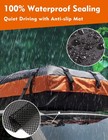 Fivklemnz Car Rooftop Cargo Carrier Roof Bag Waterproof For All Top Of Vehicle W