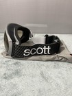Scott Black White Amber Ski Snow Goggles Adjustable