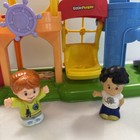 Fisher Price Little People Playground Swing Tunnel Slide Seesaw Playset 2012
