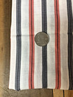 Lot Of 3 Matching Feed Sack Flour Bag Full Open Fabric Vintage 30s-40s Striped