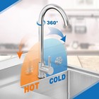 Stainless Steel Freestanding Single Bowl Laundry Sink With Workbench Drawers