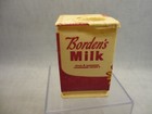 Borden   s Waxed Milk Carton School Size 8 Ounce Hammond Indiana Bottle
