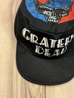 Vintage 80 s Rock Caps Grateful Dead Conductor Painters Hat Spell Out Usa
