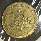 Token Car Wash Token No Cash Value Td 25mm Old Car Vintage Coin