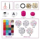 7200pcs Bracelets Jewelry Making Kit 4mm Glass Seed Beads For Diy Craft Bracelet