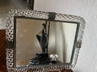 Vintage Barovier And Toso Murano Twisted Glass Mirror Ribbed Brass Detailing