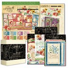 Graphic45 Season To Celebrate  Kit Wrap-around Album Kit Scrapbooking