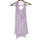 Athleta Essence Texture Tie Back Tank Top Athletic Lilac Purple Women s Small S